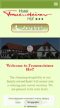 Mobile Screenshot of frauensteinerhof.de